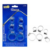 Kit Com 6 Abraçadeiras - 8601 Kit Com 6 Abraçadeiras - 8601
