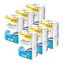 Kit com 6 Absorvente Geriátrico Pós Parto E Operatório Absorv Com 300