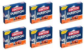 Kit com 6 - Adesivo Epoxi Durepoxi Massa Loctite Henkel 250g