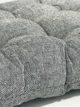 Kit Com 6 Almofada De Cadeira Futton Com Amarração 40x40cm Kit Com 6 Almofada De Cadeira Futton Com Amarração 40x40cm