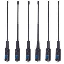 Kit com 6 Antenas para Rádio UHF VHF Rc3002 UV82 UV6R UV5R BM77