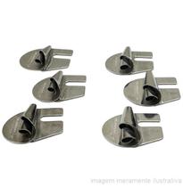 Kit com 6 aparelho de bainha, barra com fixação na chapa da reta do n.3 ao 8mm Kit com 6 aparelho de bainha, barra com fixação na chapa da reta do n.3 ao 8mm