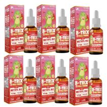 Kit Com 6 B-TRIX Vitamina B12 Kids em Gotas 20ml Flora nativa do Brasil Kit Com 6 B-TRIX Vitamina B12 Kids em Gotas 20ml Flora nativa do Brasil