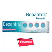 Kit com 6 Bepantriz Pomada Dermatológica Para Assaduras Kit com 6 Bepantriz Pomada Dermatológica Para Assaduras