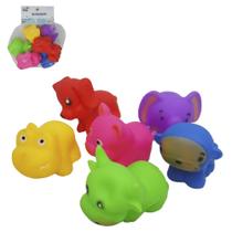 Kit com 6 Bichinhos Brinquedo de Vinil com Som Sortidos