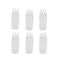 Kit Com 6 Bisnagas Plásticas Com 3 Bicos 450 Ml Frigopro Kit Com 6 Bisnagas Plásticas Com 3 Bicos 450 Ml Frigopro