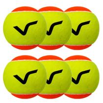 Kit com 6 Bolas para Beach Tennis Vg Plus