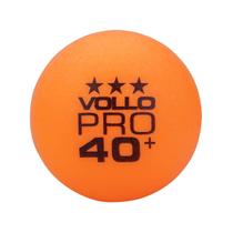 Kit com 6 Bolas Tênis de Mesa Ping Pong 3 Estrelas Profissional Amador Competições Vollo
