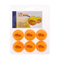 Kit Com 6 Bolinhas Tênis de Mesa Ping Pong 40 484000 Belfix