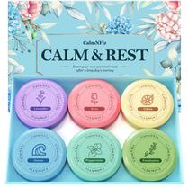 Kit com 6 Bombas de Banho CalmNfiz - 6 Aromas Relaxantes