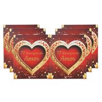 Kit com 6 Box 77 Mensagens de Amor para Inspirar Seu Dia