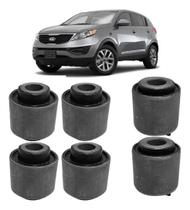 Kit Com 6 Buchas Do Braço Traseiro New Sportage 2010 A 2022