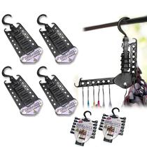 Kit Com 6 Cabide Organizador De Roupas Triplique Seu Armário