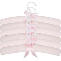 Kit com 6 Cabides Hug Bailarinas Rosa E17906