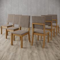 Kit com 6 Cadeiras de Jantar - Milla Kit com 6 Cadeiras de Jantar - Milla
