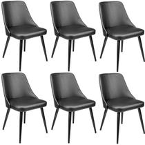 Kit com 6 Cadeiras para Sala de Jantar Bárbara Kit com 6 Cadeiras para Sala de Jantar Bárbara