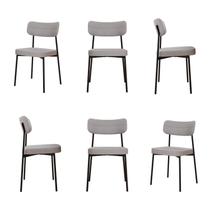 Kit com 6 Cadeiras para Sala de Jantar Mona Yescasa