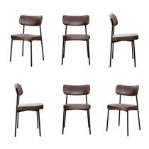 Kit com 6 Cadeiras para Sala de Jantar Mona Yescasa Kit com 6 Cadeiras para Sala de Jantar Mona Yescasa