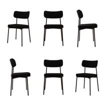 Kit com 6 Cadeiras para Sala de Jantar Mona Yescasa