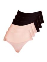Kit com 6 Calcinhas Alta Hope 330850 Colorido Kit com 6 Calcinhas Alta Hope 330850 Colorido