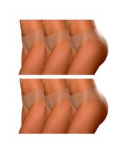 Kit com 6 Calcinhas descartáveis Underforms Kit com 6 Calcinhas descartáveis Underforms