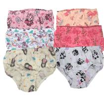 Kit com 6 Calcinhas Infantil Atacado Kit Desfralde Kellynha