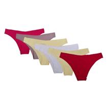 Kit com 6 Calcinhas Trifil Corte a Laser Sortidas