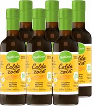 Kit Com 6 - Calda de Coco Vegana 250ml Qualicoco Kit Com 6 - Calda de Coco Vegana 250ml Qualicoco