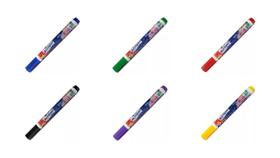 Kit Com 6 Canetas Para Tecido Acrilpen - Acrilex Kit Com 6 Canetas Para Tecido Acrilpen - Acrilex