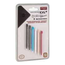 Kit com 6 canetas stylus para ds - Rds