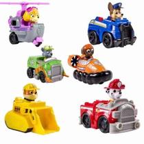Kit Com 6 Carrinhos Patrulha Canina brinquedo de Fricção 6 Kit Com 6 Carrinhos Patrulha Canina brinquedo de Fricção 6