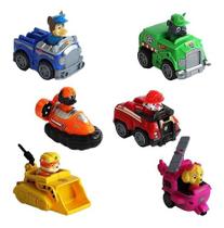 Kit Com 6 Carrinhos Patrulha Canina Com Fricção Lacrado +nf Kit Com 6 Carrinhos Patrulha Canina Com Fricção Lacrado +nf