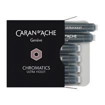 Kit com 6 Cartuchos Caran D'ache Chromatics Ultra Violet