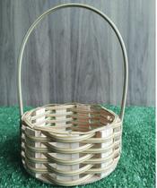 Kit com 6 Cestas Fraldeira Fibra Sintética Lembrancinha Cosmético Chocolate Mães Natal Páscoa Namorados..BANANA Kit com 6 Cestas Fraldeira Fibra Sintética Lembrancinha Cosmético Chocolate Mães Natal Páscoa Namorados..BANANA