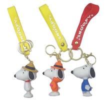 Kit com 6 chaveiros Snoopy Modelos Sortidos cor: Variada Kit com 6 chaveiros Snoopy Modelos Sortidos cor: Variada