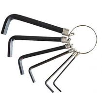 Kit com 6 Chaves Allen 1,5 a 6mm - 8215 - BRASFORT