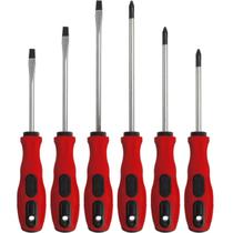 Kit Com 6 Chaves Fenda / Phillips Profissional