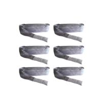 Kit com 6 Cinta de Elevação De Carga 5 Metros x 4 Toneladas - Cinza - JST Kit com 6 Cinta de Elevação De Carga 5 Metros x 4 Toneladas - Cinza - JST