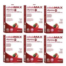 Kit Com 6 Cobalamax Vitamina B12 SABOR:FRUTAS VERMELHAS Kit Com 6 Cobalamax Vitamina B12 SABOR:FRUTAS VERMELHAS