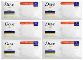 Kit Com 6 Conjuntos De 6 Sabonetes Dove Original ( Total De 36 Sabonetes) 90g Cada - Unilever