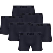 Kit Com 6 Cuecas Boxer Box Sem Costura Masculina Adulta Em Microfibra - Selene