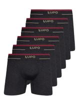 Kit com 6 Cuecas Boxer Lupo 17800-001 Plus Size Kit com 6 Cuecas Boxer Lupo 17800-001 Plus Size