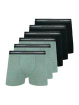 Kit com 6 Cuecas Boxer Lupo 523-088