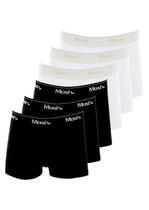 Kit com 6 Cuecas Infantil Boxer Mash 190.03 Colorido