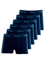 Kit com 6 Cuecas Infantil Boxer Mash 190.03