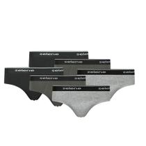 Kit Com 6 Cuecas Lisa Adulto De Algodão Modelo Slip Tradicional Normal