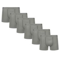 Kit Com 6 Cuecas Plus Size Tamanhos Grandes Modelo Sem Costura