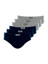 Kit com 6 Cuecas Slip Mash 074.58 Colorido