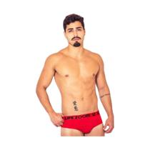 Kit com 6 cuecas slip microfibra active man tradicional