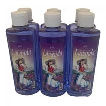 Kit Com 6 Deo-Colonia Lavanda Halley Original 250 Ml